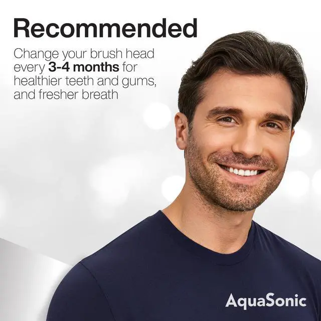 Alt view image 4 of 7 - Series Replacement Brush Heads | for Normal & Sensitive Teeth | Compatible with Duo Series & Home Dental Center Toothbrush Handles | NOT Compatible with Duo Series Pro