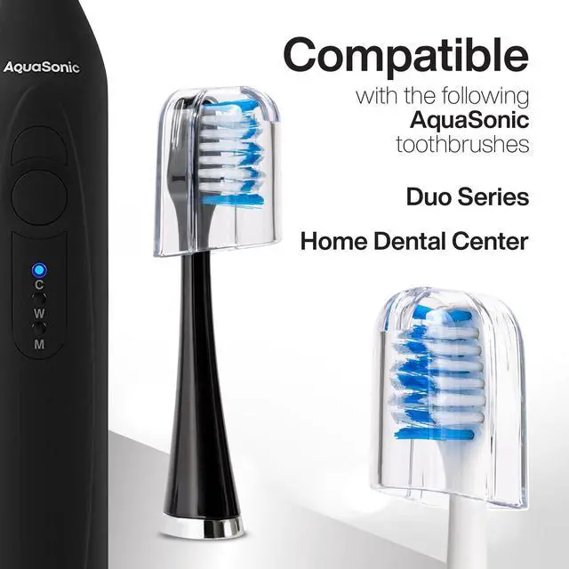 Alt view image 5 of 7 - Series Replacement Brush Heads | for Normal & Sensitive Teeth | Compatible with Duo Series & Home Dental Center Toothbrush Handles | NOT Compatible with Duo Series Pro