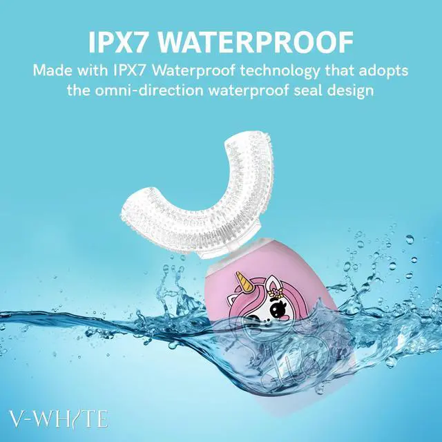 Alt view image 6 of 7 - Ultrasonic U Shaped Auto Brush for Kids - Automatic Toothbrush