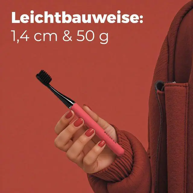 Alt view image 3 of 7 - Slim Pro i4 Electric Toothbrush Rechargeable Smart Ultra Sonic 3 Modes Magnetic Travel Case &Ceramic Dock, 60Day Long Battery Soft Bristles 2Heads IPX7 Waterproof,Color-(Pink)