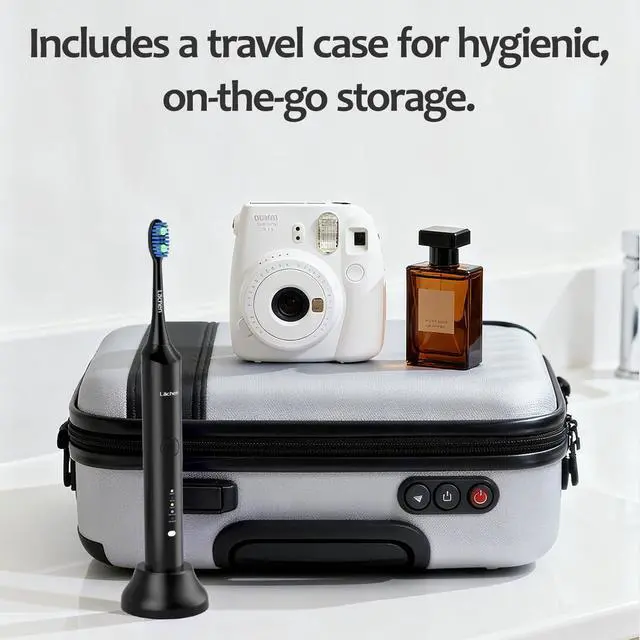 Alt view image 7 of 7 - Sonic Electric Toothbrush for Adults, Rechargeable, 5 Modes