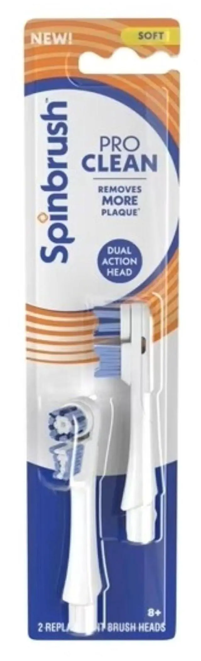 Main image of Spinbrush Pro Clean Replacement Brush Heads
