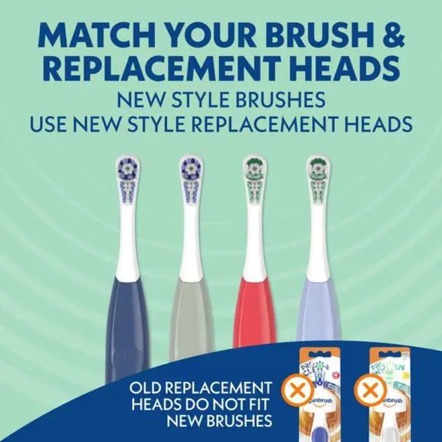 Alt view image 7 of 7 - Spinbrush Pro Clean Replacement Brush Heads
