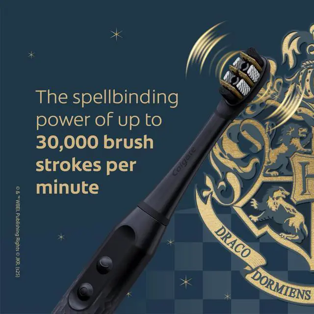 Alt view image 2 of 7 - Adult Harry Potter Battery Powered Electric Toothbrush Bundle