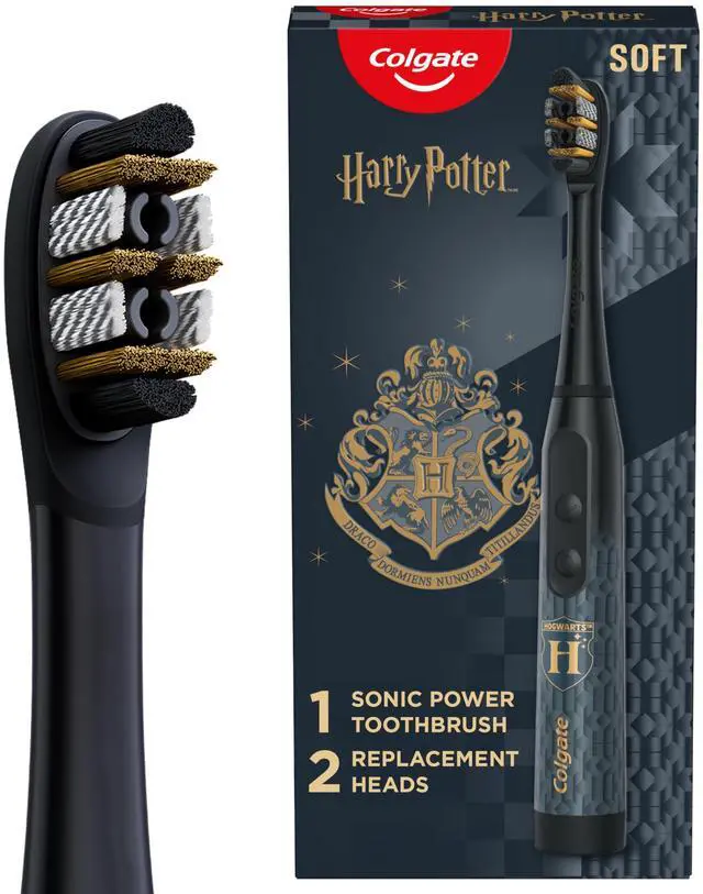 Main image of Adult Harry Potter Battery Powered Electric Toothbrush Bundle
