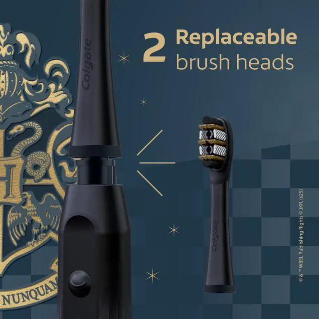Alt view image 3 of 7 - Adult Harry Potter Battery Powered Electric Toothbrush Bundle