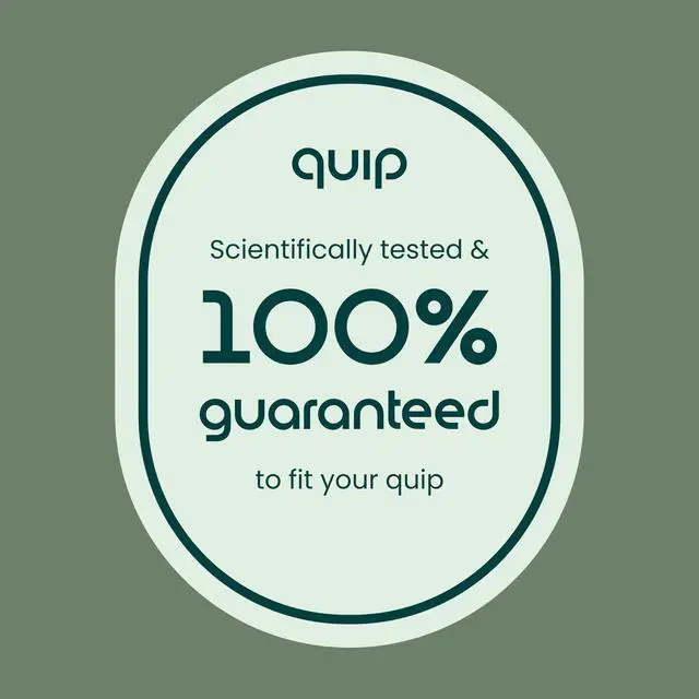 Alt view image 5 of 7 - Sonic Toothbrush Replacement Heads for Adults - 3 Pack - Verified quip Standard Brush Head Refills for Electric Toothbrushes - Soft Bristles, Compact & Flexible - Last 3 Months Each