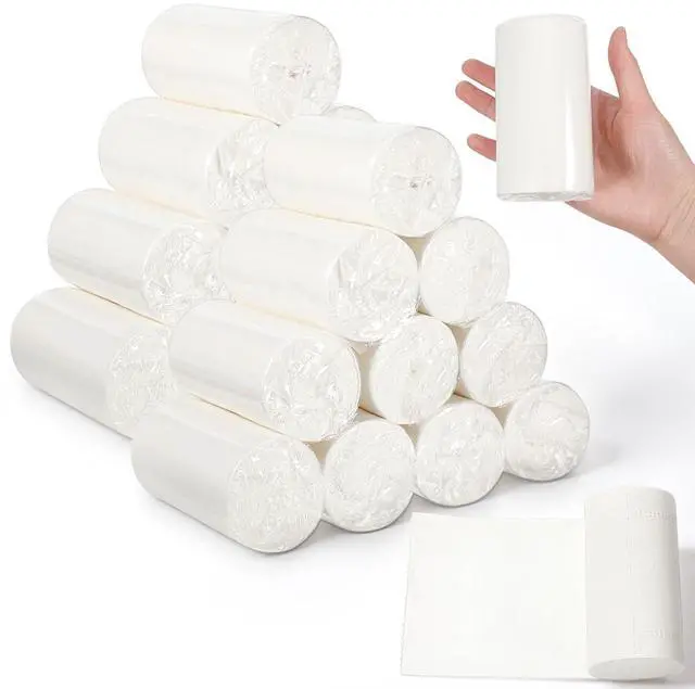 Main image of 20 Rolls Travel Toilet Paper to Go Packs, Soft Camping Toilet Paper Bulk Portable Travel Size Compact Pocket Coreless Tissue Individually Wrapped for Camping Hiking RV Outdoors