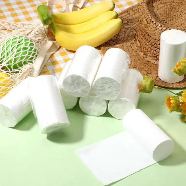 Alt view image 4 of 7 - 15 PCS Travel Size Toilet Paper, Portable Pack Travel Toilet Papers, Individually Wrapped Small Toilets Paper Roll, Convenient Soft Coreless Tissue Rolls, for Camping Hiking Outdoors
