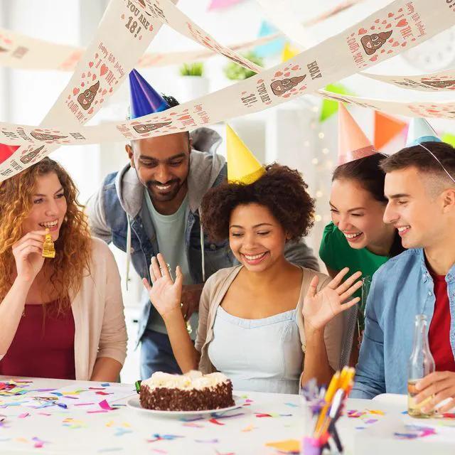 Alt view image 4 of 7 - 18th Birthday Gifts for Boys or Girls - Happy Prank Toilet Paper - 18th Birthday Decorations, Party Supplies Favors - Novelty Bday Present for Him, Her, Friends - 18 Years Old Funny Gag Gift for Guys