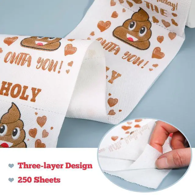 Alt view image 7 of 7 - 21st Birthday Gifts for Her Him - Happy Prank Toilet Paper - 21st Birthday Decorations Party Supplies Favors - Novelty Bday Present for Boy Girl, Men Women, Guys, Friends - 21 Year Old Funny Gag Gifts