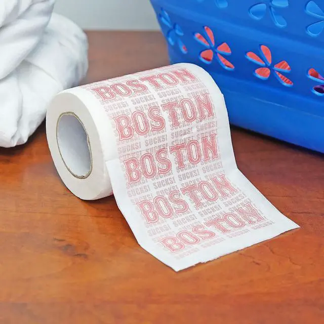 Alt view image 5 of 6 - Boston Sucks Novelty Toilet Paper