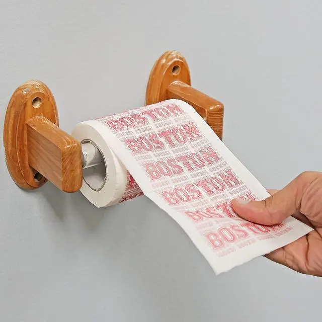 Alt view image 4 of 6 - Boston Sucks Novelty Toilet Paper