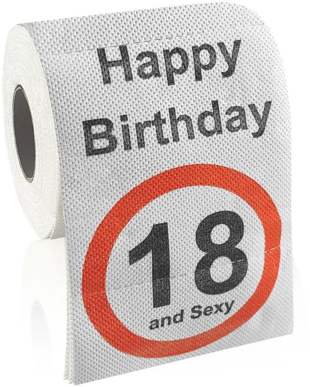 Main image of 18th Birthday Decorations for Boys Girls,18 Year Old Boy Gifts Toliet Paper