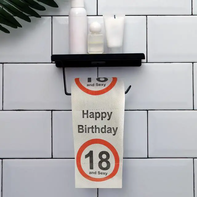 Alt view image 2 of 7 - 18th Birthday Decorations for Boys Girls,18 Year Old Boy Gifts Toliet Paper