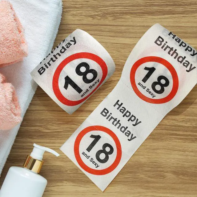 Alt view image 5 of 7 - 18th Birthday Decorations for Boys Girls,18 Year Old Boy Gifts Toliet Paper