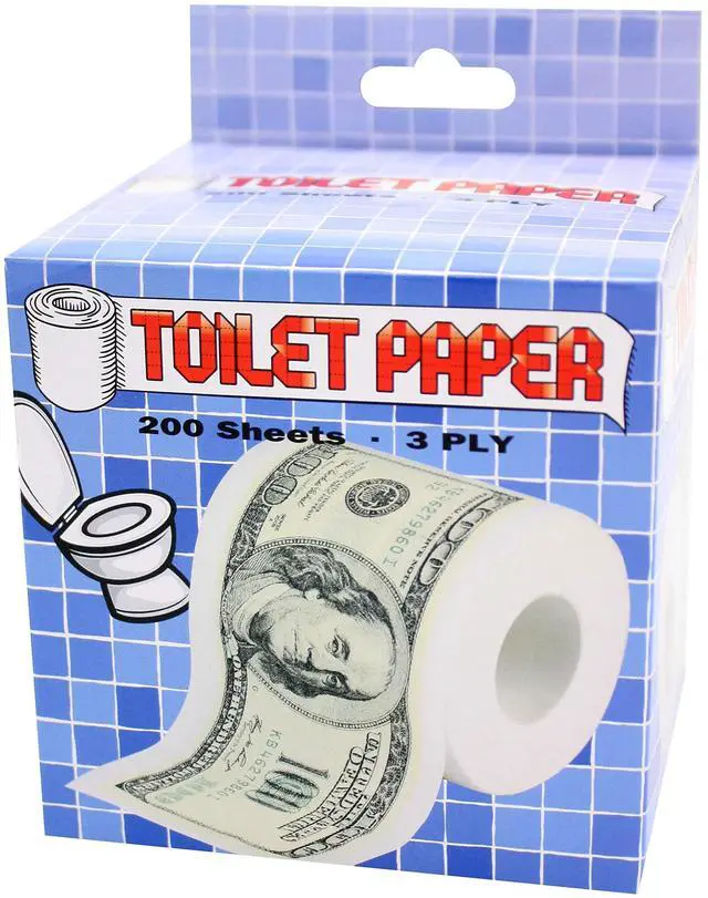Main image of Big Bucks Novelty Gag 3-ply Toilet Paper