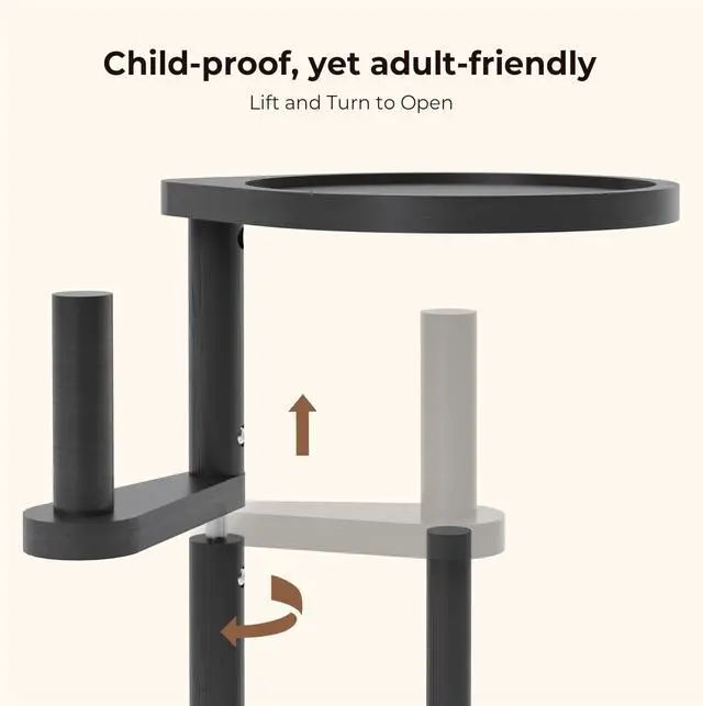 Alt view image 4 of 7 - Toilet Paper Holder Stand, Free Standing Toilet Paper Roll Holder, Modern Bathroom Toilet Tissue Dispenser Organizer, Corner-Adaptive Design for Bathroom