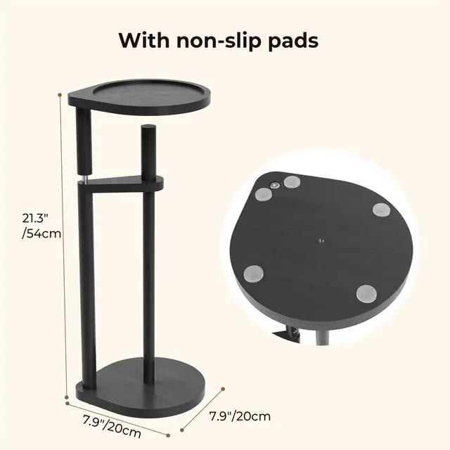 Alt view image 5 of 7 - Toilet Paper Holder Stand, Free Standing Toilet Paper Roll Holder, Modern Bathroom Toilet Tissue Dispenser Organizer, Corner-Adaptive Design for Bathroom