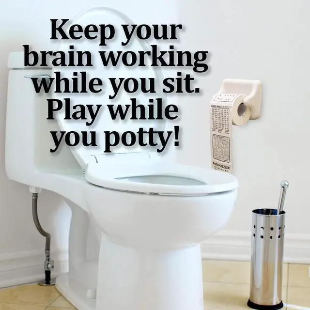 Alt view image 5 of 7 - Novelty Toilet Paper Roll - Bathroom Tissue Roll - Funny Toilet Paper - Prank Gifts Gag Novelty Funny Gifts - Toilet Bathroom Fun Games - White Elephant Gifts - Unique Stocking Stuffer - Jokes