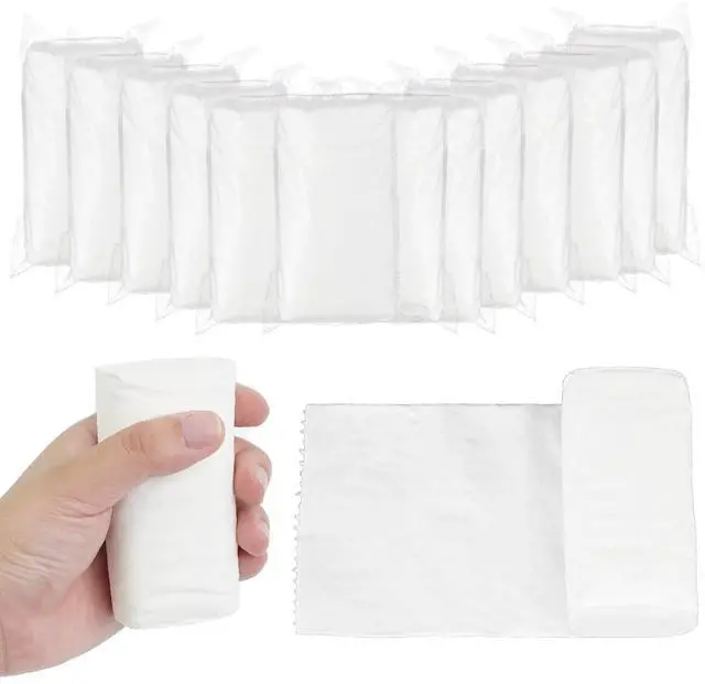 Main image of 15 Rolls Travel Toilet Paper Bulk Portable Soft Camping Toilet Paper Travel Size Clear Coreless Tissue Rolls Compact Pocket for Women Purses Backpacking RV Outdoor Hiking