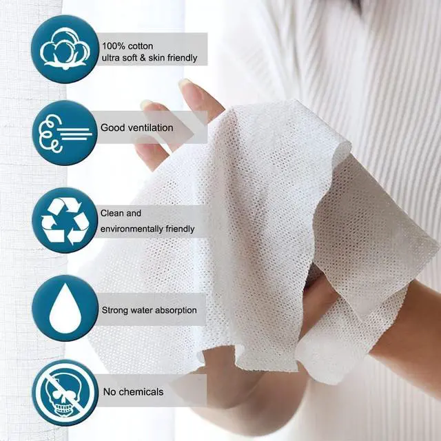 Alt view image 5 of 7 - Canned 100 PCS Compressed Towels Portable Mini Compressed Coin Tissue for Travel Sports, Beauty Salon or Home Hand Wipes