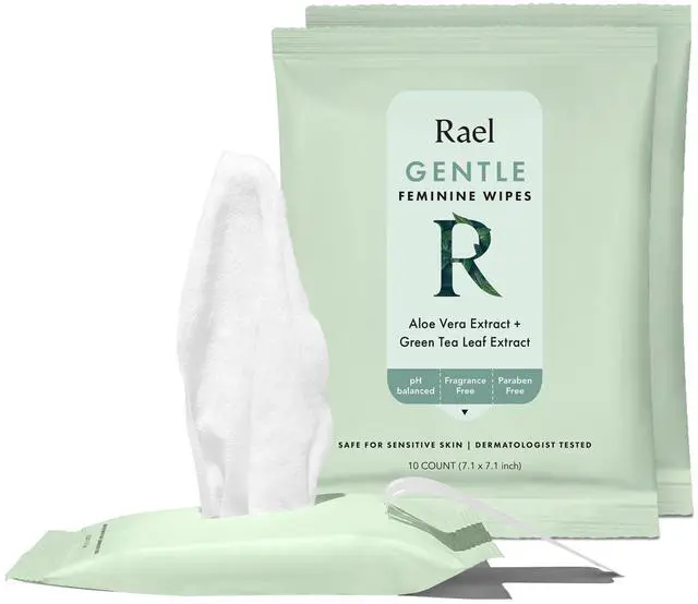 Main image of Gentle Feminine Wipes, Intimate Care with pH Level, Flushable (30 Ct)