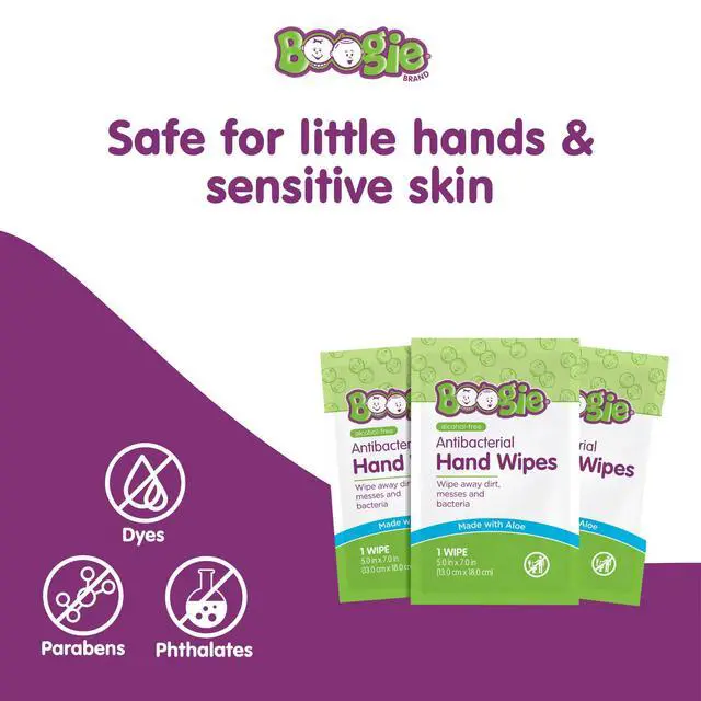Alt view image 2 of 7 - Wipes - Antibacterial Hand Wipes - 60 Count