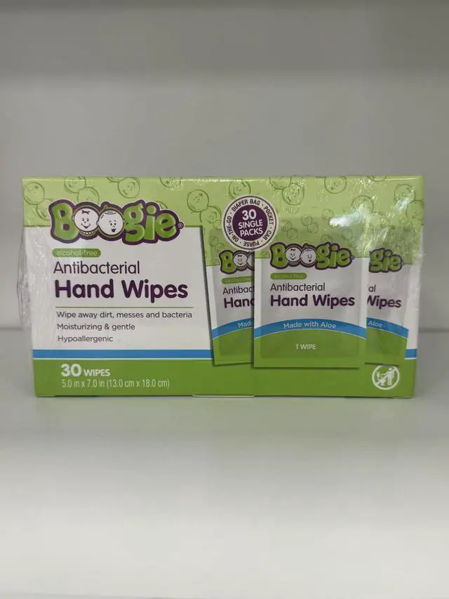 Alt view image 4 of 7 - Wipes - Antibacterial Hand Wipes - 60 Count