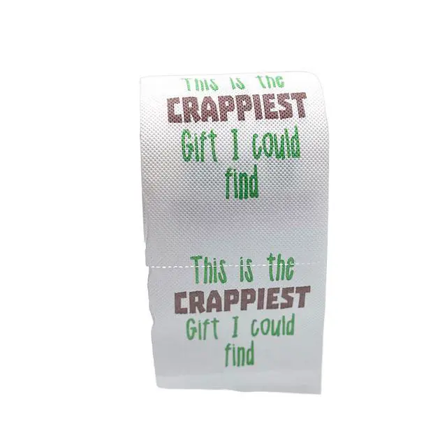 Alt view image 6 of 6 - Crappiest Gift Funny Toilet Paper - 3-Ply Prank Gag Roll