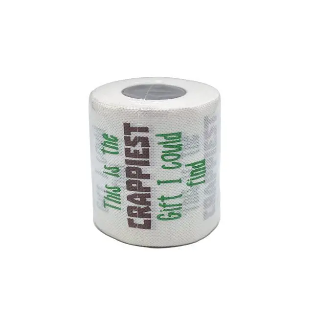 Alt view image 5 of 6 - Crappiest Gift Funny Toilet Paper - 3-Ply Prank Gag Roll
