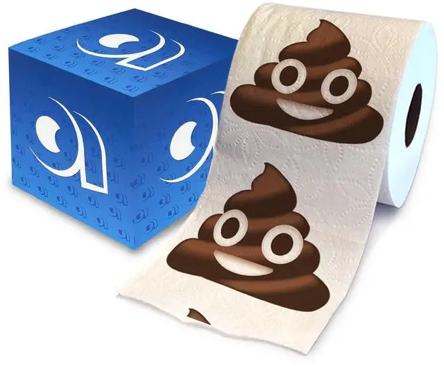 Main image of Face Emotion Printed Toilet Paper Gift Funny Toilet Paper Roll For Prank, Surprise, Bathroom Decor, Novelty Gift For Men, Women, Friends, Family, Birthday Party 500 Sheets