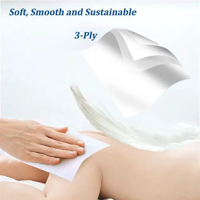 Alt view image 3 of 7 - Car Facial Tissue Refill for Car Visor Holder, 3-Ply Soft 360 Sheets