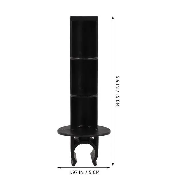 Alt view image 2 of 7 - Toilet Paper Dispenser Holder for Bedside Commode Bar with Handle Mount Fit for Seniors Easy Installation Keeps Tissue Elevated for Clean Bathroom
