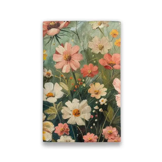 Alt view image 3 of 7 - Cute Flower Tissue Holder for Purse, Travel Tissue Holder, Pocket Tissue Cover, Reusable Wipes Pouch, Portable Tissue Case for Kitchen Restaurant Countertops Bedroom Dressers