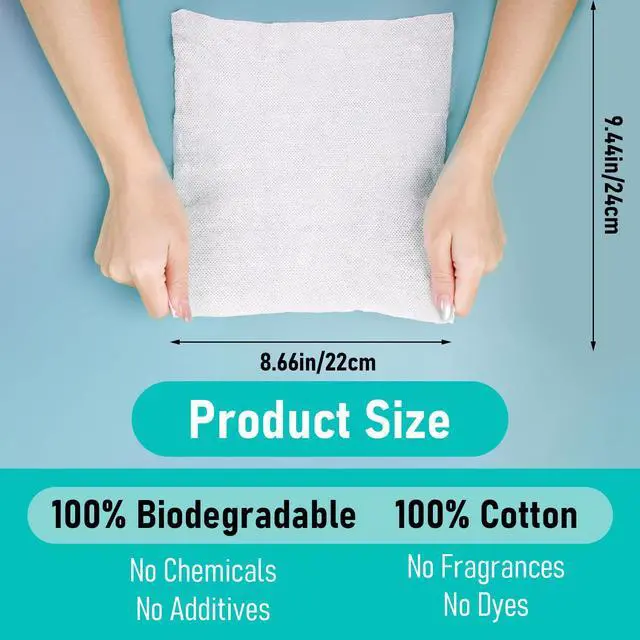 Alt view image 2 of 7 - 200 Pcs Compressed Towels, Travel Coin Tissue, 20 Carrying Cases