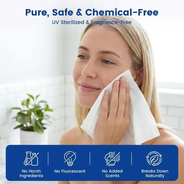Alt view image 3 of 7 - 200 PCS Cotton Compressed Towels, Disposable Face Towels