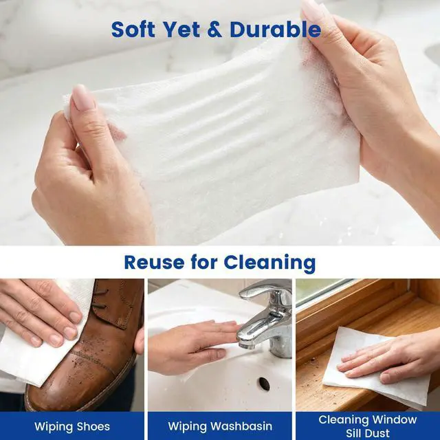 Alt view image 4 of 7 - 200 PCS Cotton Compressed Towels, Disposable Face Towels
