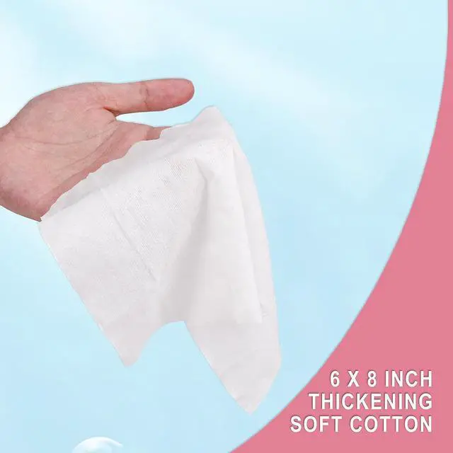 Alt view image 4 of 7 - 50 Pcs Fragrance Free, Plant Based Wet Wipes, Aloe Vera for Butt, Hands, Face Cleaning, Sufficient Quantity, Individual Wrapped, Portable Size, Ideal for Daily Use