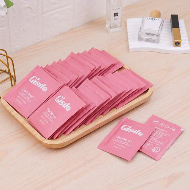 Alt view image 7 of 7 - 50 Pcs Fragrance Free, Plant Based Wet Wipes, Aloe Vera for Butt, Hands, Face Cleaning, Sufficient Quantity, Individual Wrapped, Portable Size, Ideal for Daily Use