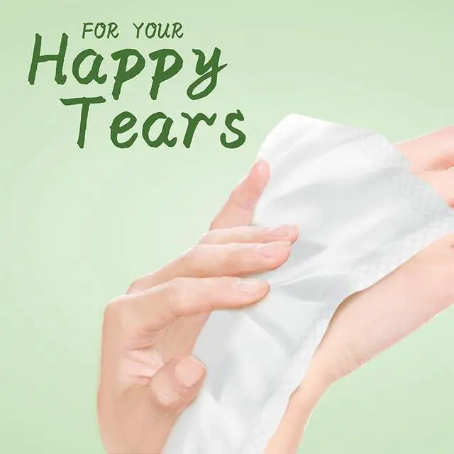 Alt view image 4 of 7 - 3-Ply Mini Pocket Tissues, Portable Series Facial Tissue Travel Size for Happy Tears Wedding Party (36 Packs of 10 Tissues)
