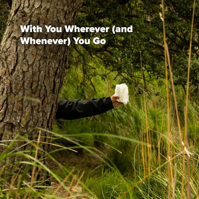 Alt view image 3 of 5 - Portable Toilet Tissue - Biodegradable Camping, Travel, 12 Rolls
