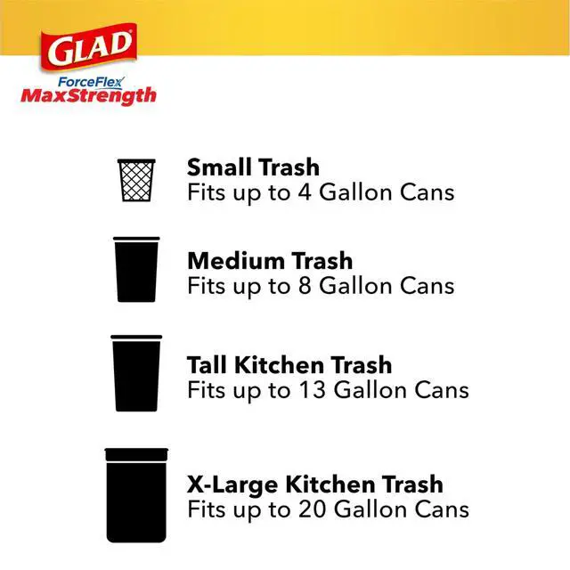 Alt view image 7 of 7 - ForceFlex MaxStrength XL Trash Bags, 20 Gal, Fresh Clean, 30 Ct (Package May Vary)