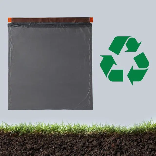 Alt view image 7 of 7 - Small Trash Bags with Drawstring, 2.6-4 Gallon, Black | 75 Count