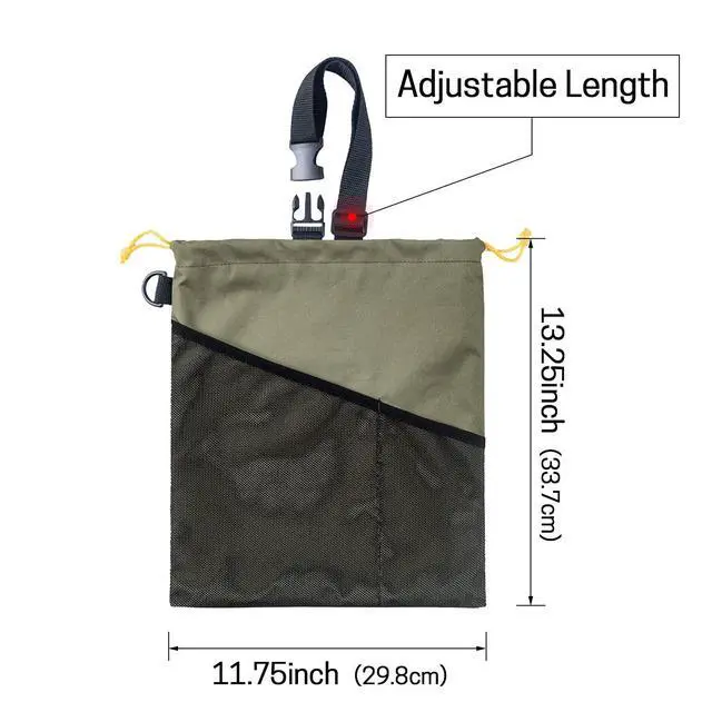 Alt view image 4 of 7 - 2PCS Hanging Car Garbage Can - Waterproof Leakproof Trash Bag | Car Trash Can with Durable Leakproof Lining, Keeps Vehicle Clean and Neat