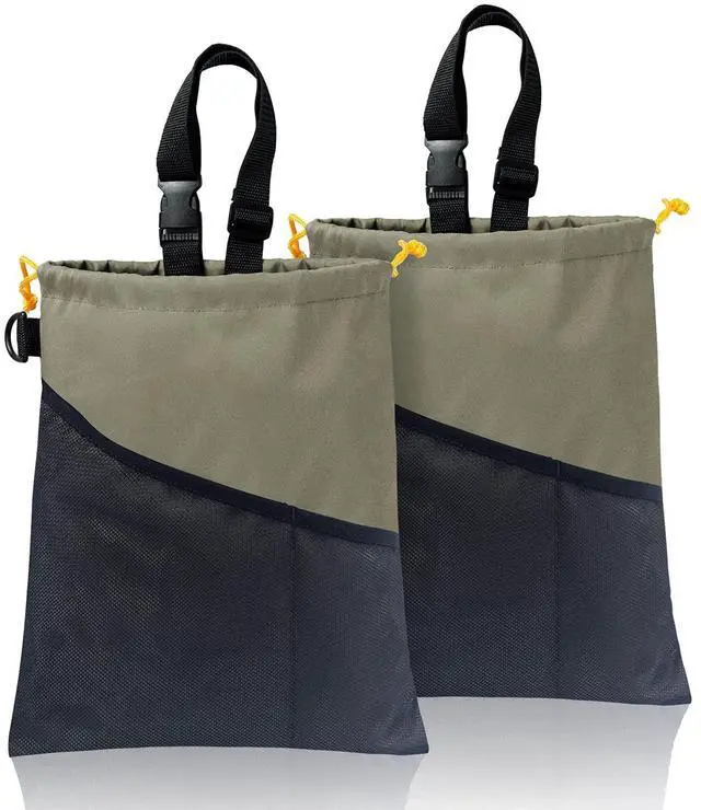 Main image of 2PCS Hanging Car Garbage Can - Waterproof Leakproof Trash Bag | Car Trash Can with Durable Leakproof Lining, Keeps Vehicle Clean and Neat