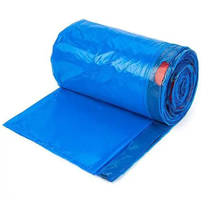 Alt view image 3 of 6 - Blue Recycling Bags 33 Gallon 0.9 MIL, 33.5" x 38", Pack of 45