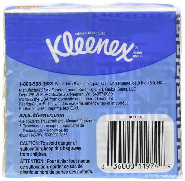 Alt view image 2 of 2 - 3-Ply Pocket Packs Facial Tissues (16 packs of 10 tissues)