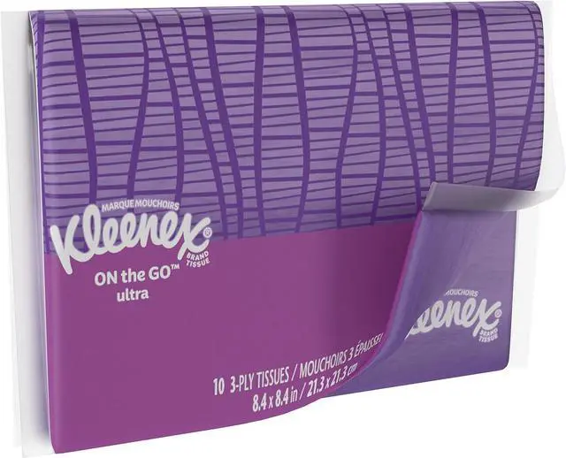 Alt view image 2 of 6 - 3 Pk Slim Pack Wallet Size (2 Pack) = 60 Tissues - Most Elegant Look of Any Portable Tissue Anywhere