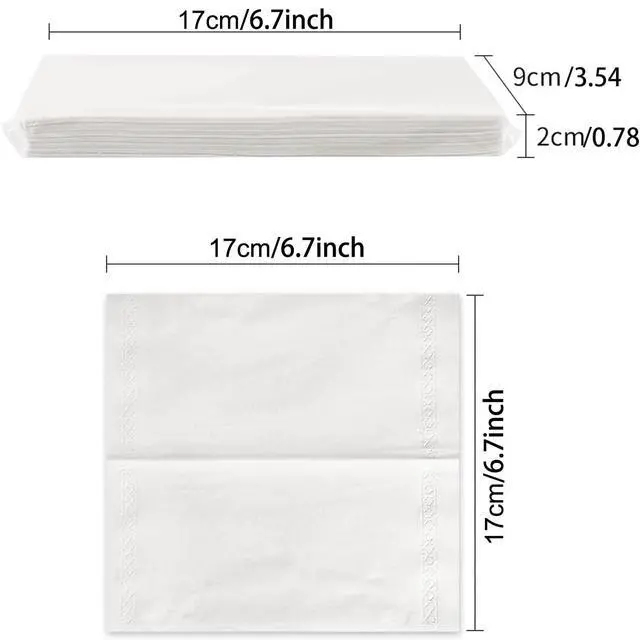 Alt view image 2 of 7 - Car Tissue Refills,Facial Napkin Refills for Car Visor tissue holder,300 Sheets, 6 Packs (6 Pack)